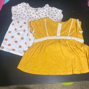 2 Zara baby girl blouses
